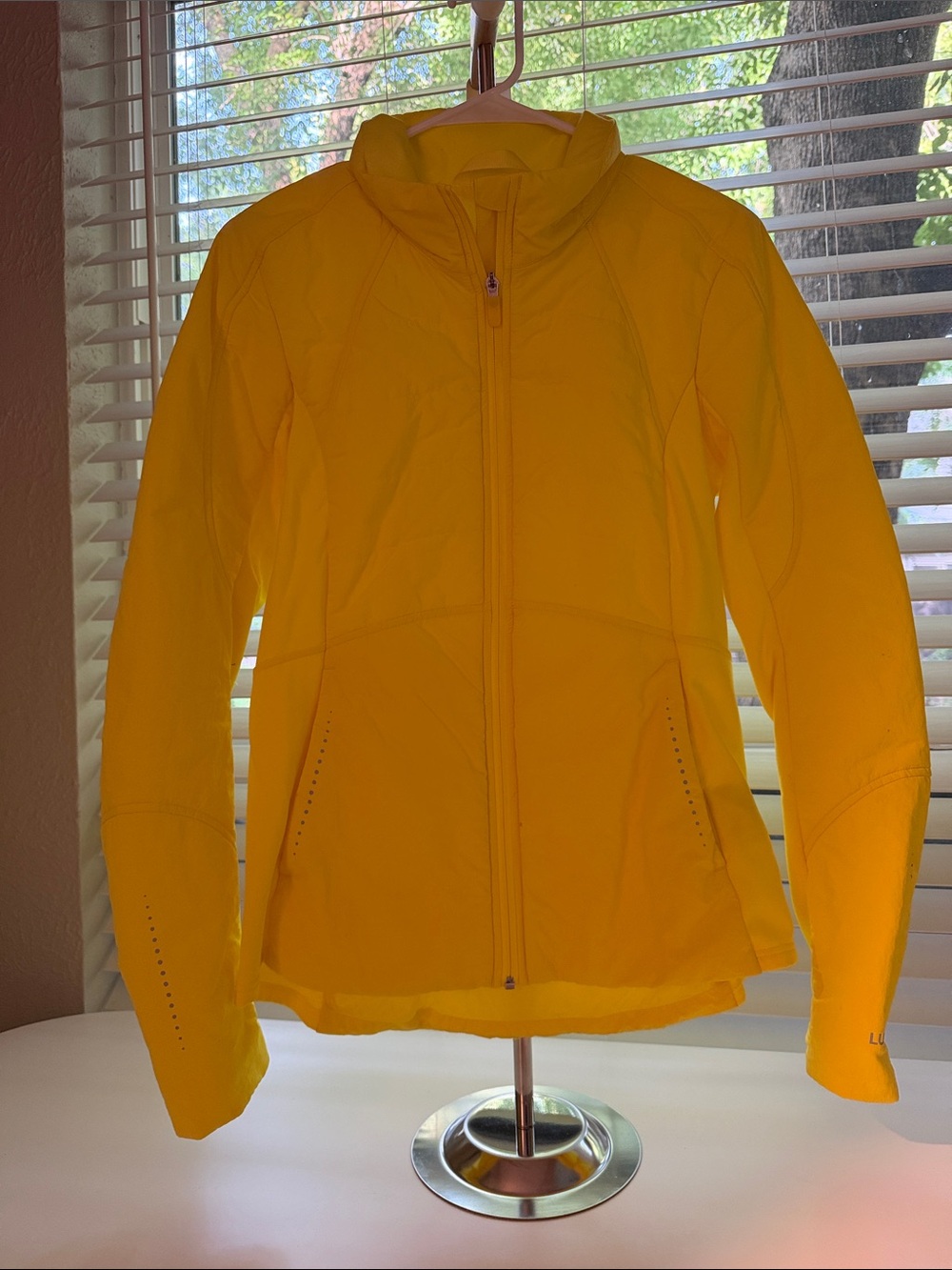lululemon athletica Bright Yellow Full‑Zip Utility Jacket